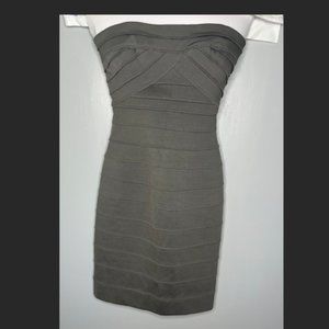 BCBG strapless cocktail dress